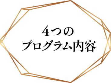 4つのプログラム内容